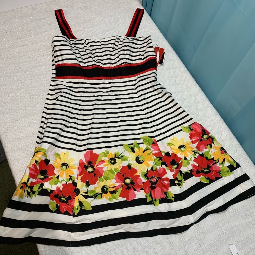 R&K Originals Dress Empire Sundress Size 12